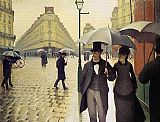 Paris Street Rainy Weather by Gustave Caillebotte